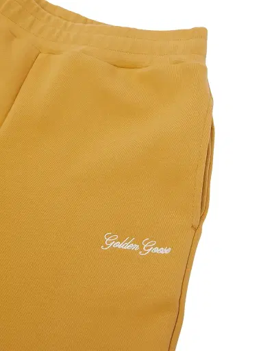 Golden Goose Little Kid's & Kid's Journey Logo-Embroidered Cotton-Blend Shorts | Thumbnail 3 Golden Goose Little Kid's & Kid's Journey Logo-Embroidered Cotton-Blend Shorts | Thumbnail 3