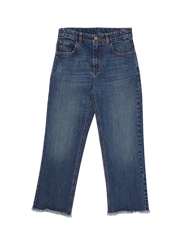 Little Boy's & Boy's Journey Straight-Leg Crop Jeans - Blue