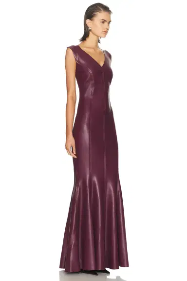 Norma Kamali Grace Fishtail Gown | Thumbnail 2