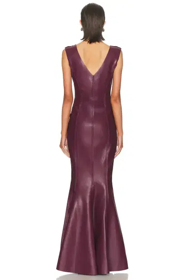 Norma Kamali Grace Fishtail Gown | Thumbnail 3
