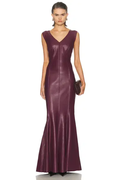 Norma Kamali Grace Fishtail Gown | Thumbnail 1