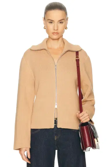 L'Academie Avey Zip Cardigan | Thumbnail 3