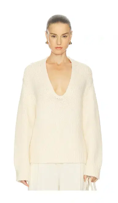 L'Academie Kindall V Neck Sweater | Thumbnail 1