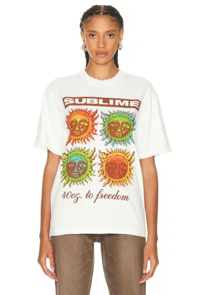 SIXTHREESEVEN Sublime Sun Grid T-Shirt | Thumbnail 1