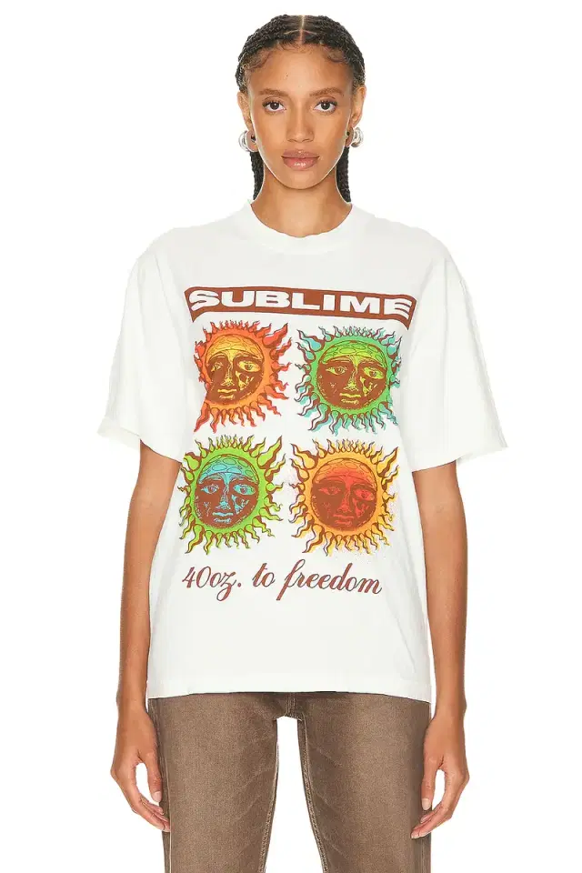 SIXTHREESEVEN Sublime Sun Grid T-Shirt