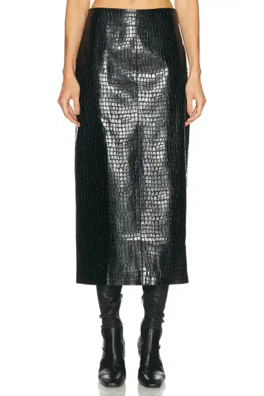 L'Academie Alisson Midi Skirt | Thumbnail 1 L'Academie Alisson Midi Skirt | Thumbnail 1