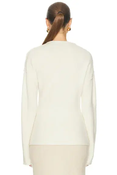 Helmut Lang Slouchy Crew Top | Thumbnail 3 Helmut Lang Slouchy Crew Top | Thumbnail 3