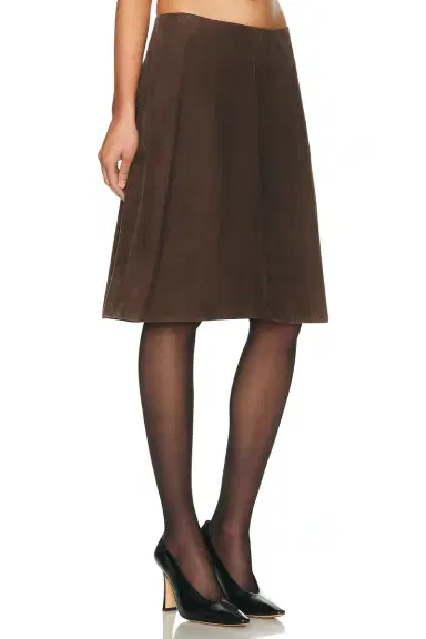 Toteme Suede Skirt | Thumbnail 2