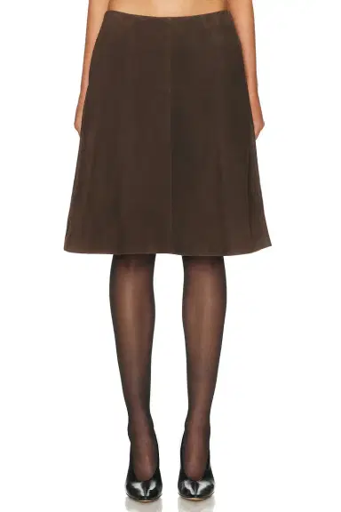 Toteme Suede Skirt | Thumbnail 1