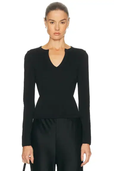 FLORE FLORE Iman Long Sleeve Top | Thumbnail 1