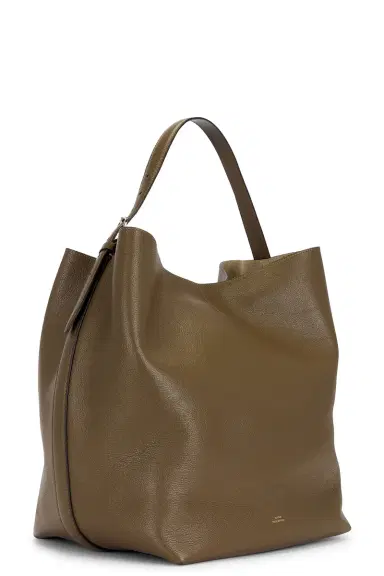 TOTEME Belted Grained Leather Tote Bag | Thumbnail 4 TOTEME Belted Grained Leather Tote Bag | Thumbnail 4