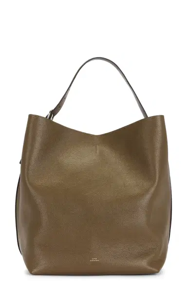 TOTEME Belted Grained Leather Tote Bag | Thumbnail 1 TOTEME Belted Grained Leather Tote Bag | Thumbnail 1