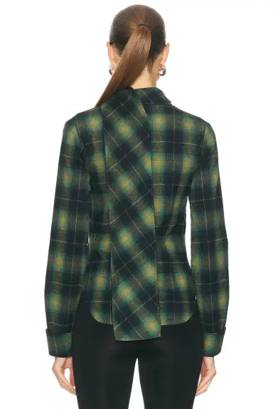Mimchik Iris Scarf Shirt | Thumbnail 3 Mimchik Iris Scarf Shirt | Thumbnail 3