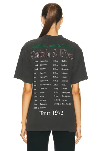 SIXTHREESEVEN Bob Marley Tour T-Shirt | Thumbnail 3