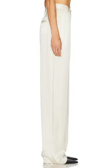 Lapointe Satin Relaxed Pleated Pant | Thumbnail 3