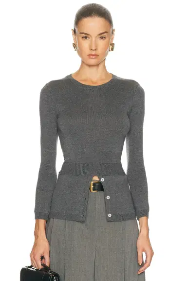 Matthew Bruch Layered Long Sleeve Sweater | Thumbnail 1