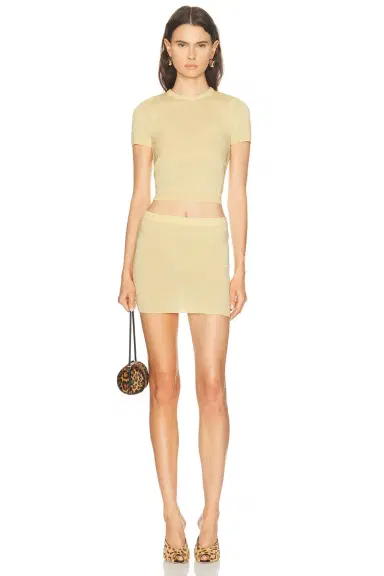 Jean Paul Gaultier Trompe L'oeil Lingerie Mini Skirt | Thumbnail 5