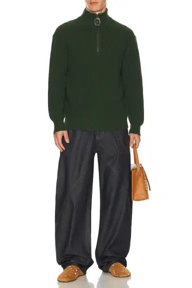JW Anderson Half Zip Jumper | Thumbnail 3
