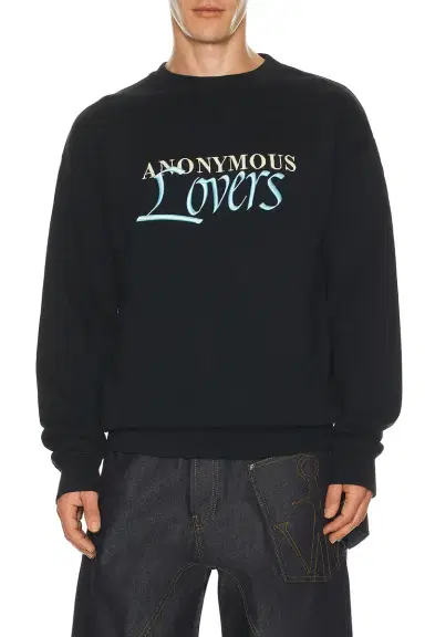 JW Anderson Anonymous Lovers Sweatshirt | Thumbnail 1 JW Anderson Anonymous Lovers Sweatshirt | Thumbnail 1