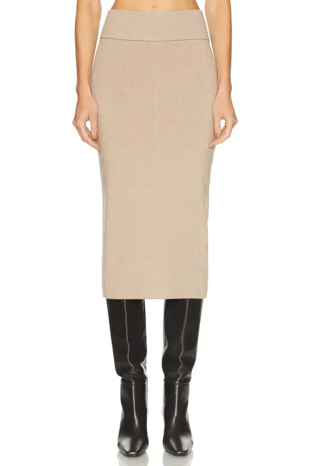 JACQUEMUS La Jupe Maille Doppio