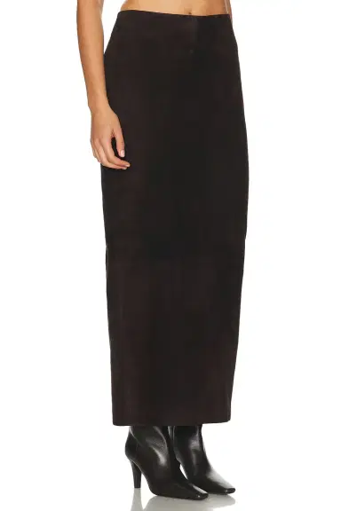 St. Agni Suede Column Skirt | Thumbnail 2 St. Agni Suede Column Skirt | Thumbnail 2