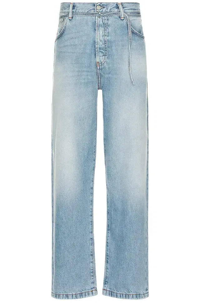 1991 Toj Vintage Straight Denim Jean In Light Blue