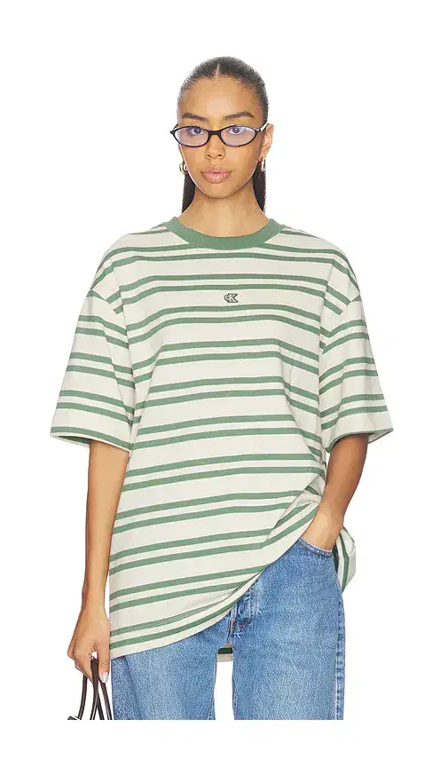Heavyweight Stripe Jersey Tee