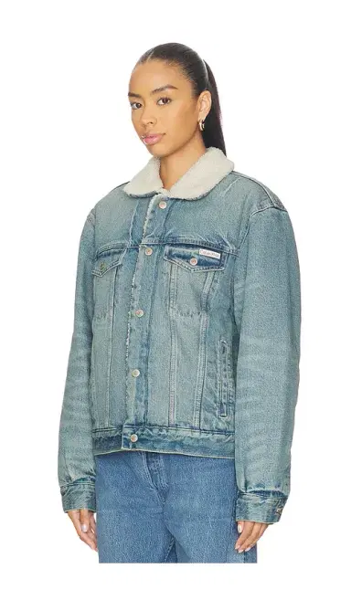 Calvin Klein Sherpa Trucker Jacket | Thumbnail 2 Calvin Klein Sherpa Trucker Jacket | Thumbnail 2
