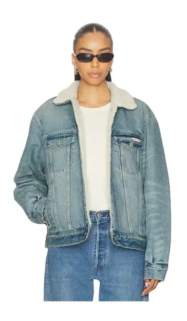 Calvin Klein Sherpa Trucker Jacket | Thumbnail 1 Calvin Klein Sherpa Trucker Jacket | Thumbnail 1