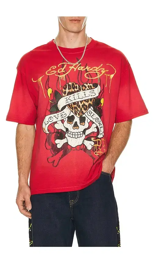 Skull Boxy Tee
