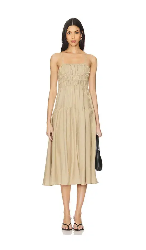 WeWoreWhat Scrunchie Midi Dress