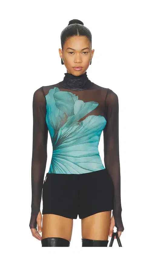 AFRM Zadie Power Mesh Top