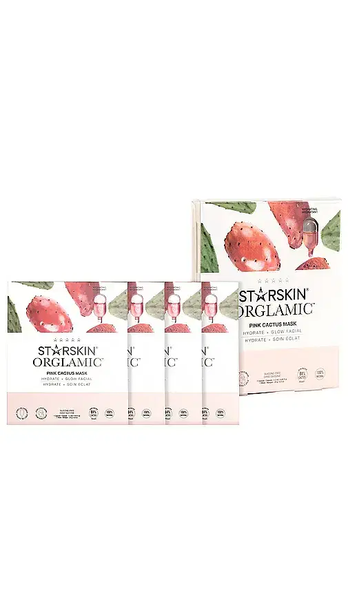 STARSKIN Pink Cactus Sheet Mask Value Pack