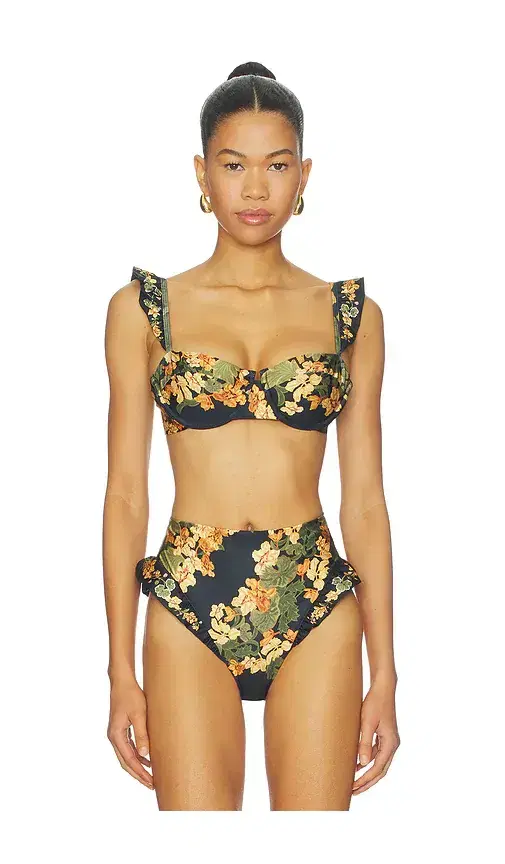 Agua by Agua Bendita Kiwi Cordillera Bikini Top