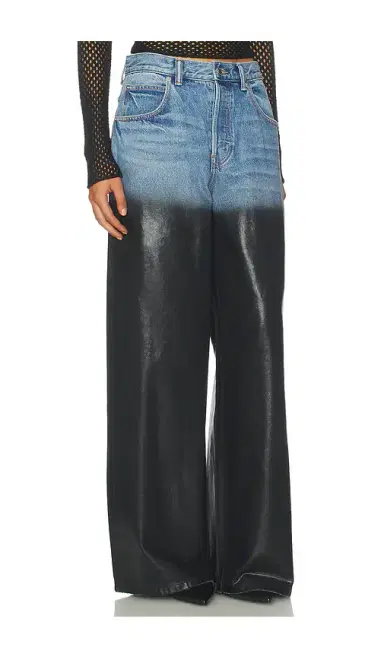 Alexander Wang Surge Wide Leg With Partial Coating | Thumbnail 2