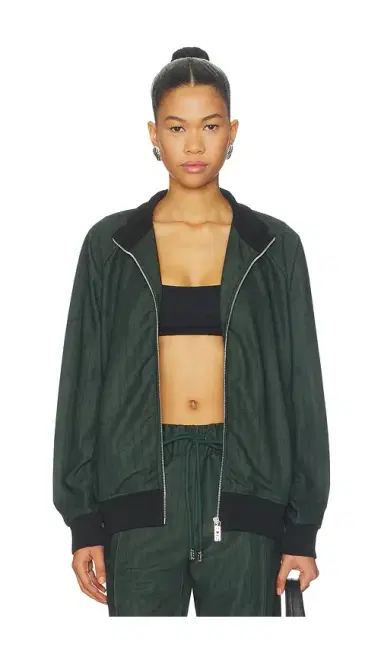 GCDS Triacetate Pinstripe Track Jacket | Thumbnail 1