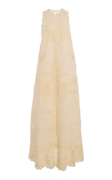 Ulla Johnson Coralite Linen Laced Dress | Thumbnail 1