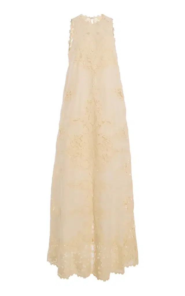 Ulla Johnson Coralite Linen Laced Dress