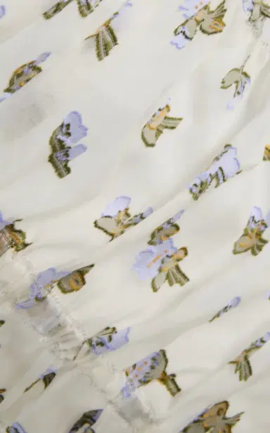 Ulla Johnson Liora Fil Coupe Organza Midi Skirt | Thumbnail 7