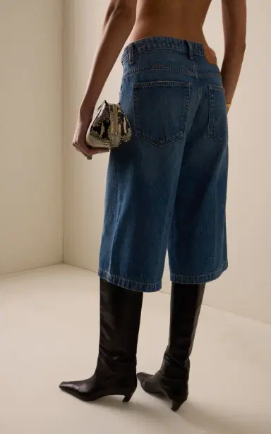 Ulla Johnson The Rowan Denim Shorts | Thumbnail 4 Ulla Johnson The Rowan Denim Shorts | Thumbnail 4