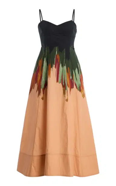Ulla Johnson Fiora Printed Cotton Poplin Midi Dress | Thumbnail 7