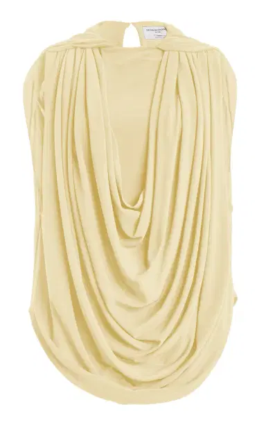 Brandon Maxwell Astor Draped Top | Thumbnail 7 Brandon Maxwell Astor Draped Top | Thumbnail 7