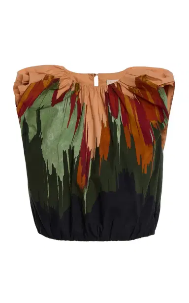 Ulla Johnson Gracie Cotton Cropped Top | Thumbnail 2