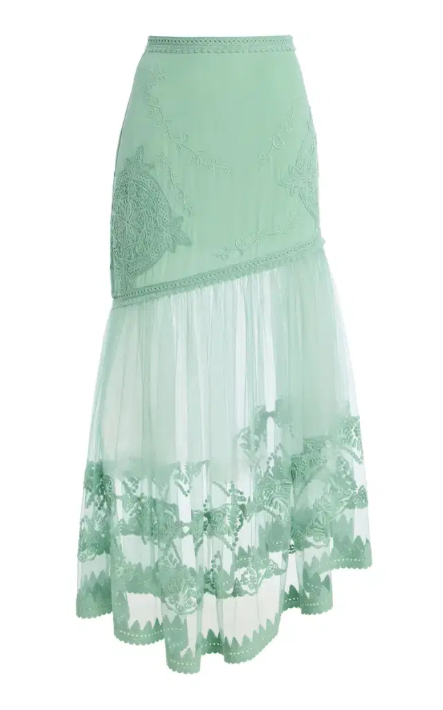 Ulla Johnson Elspeth Silk Midi Skirt