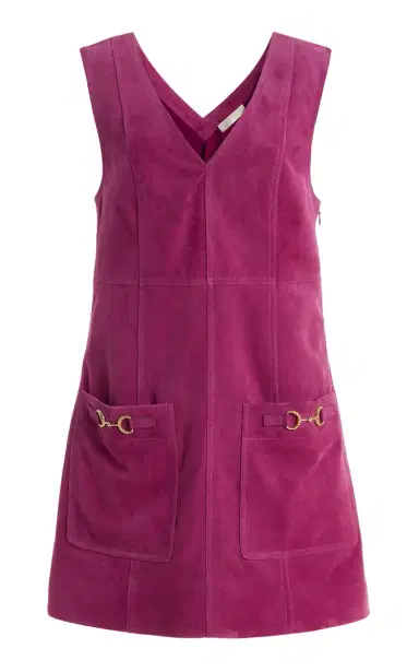 Ulla Johnson Sloane Suede Mini Dress | Thumbnail 3