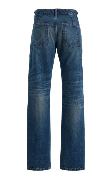 Brandon Maxwell The Campbell Cotton Spiral-Seam Jeans | Thumbnail 5 Brandon Maxwell The Campbell Cotton Spiral-Seam Jeans | Thumbnail 5
