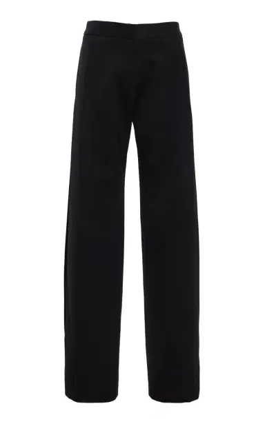 Brandon Maxwell The Parks Side-Pleated Virgin-Wool Straight-Leg Pants | Thumbnail 5