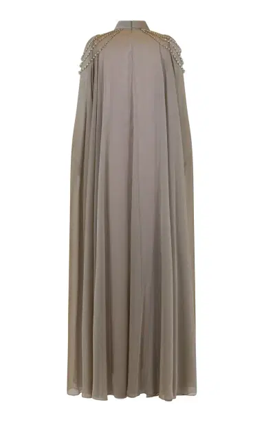 Aquillora Twilight Embellished Chiffon Caftan Dress | Thumbnail 3 Aquillora Twilight Embellished Chiffon Caftan Dress | Thumbnail 3