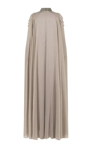 Aquillora Twilight Embellished Chiffon Caftan Dress | Thumbnail 4 Aquillora Twilight Embellished Chiffon Caftan Dress | Thumbnail 4