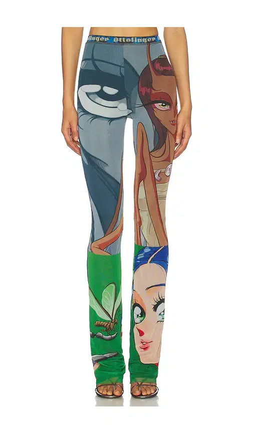 Mesh Pant